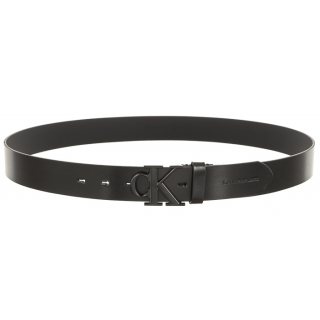 Pasek Round Mono Pl Lthr Sm Belt 35mm Black K50K511154 BDS (CK337-a) Calvin Klein