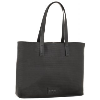 Torebka Sculpted Slim Square Tote Chain Black K60K611187 BDS (CK392-a) Calvin Klein