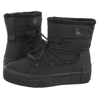 Śniegowce Bold Vulc Flatf Snow Boot Wn Triple Black YW0YW01181 0GT (CK402-a) Calvin Klein