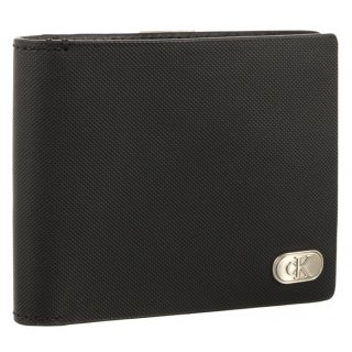 Portfel Textured Bifold W/Coin Black K50K511475 BEH (CK403-a) Calvin Klein