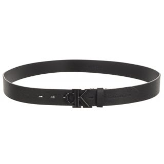 Pasek Ro Mono Plaque Lthr Belt 35mm Black K50K511416 BEH (CK404-a) Calvin Klein