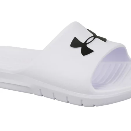 Under Armour Core PTH Slides 3021286-100, Męskie, Białe, klapki, syntetyk, rozmiar: 36