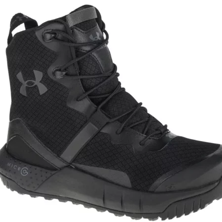 Under Armour Micro G Valsetz 3023743-001, Męskie, Czarne, buty taktyczne, tkanina, rozmiar: 44