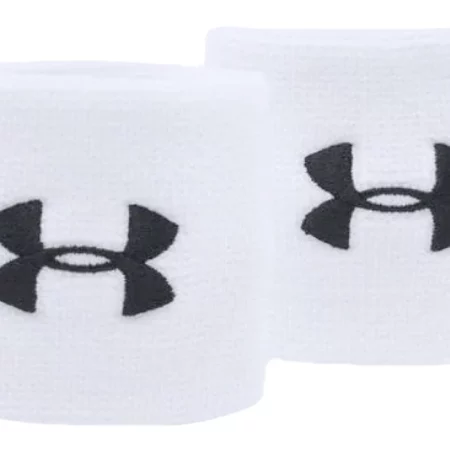 Under Armour Performance Wristbands 1276991-100, Unisex, Białe, opaski, , rozmiar: One size