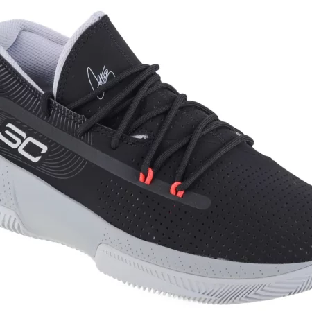 Under Armour SC 3Zero III 3022048-001, Męskie, Czarne, buty do koszykówki, skóra syntetyczna, rozmiar: 45