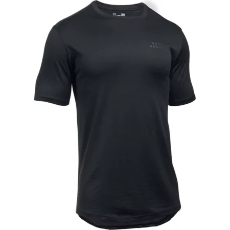 Under Armour Sportstyle Core Tee 1303705-001, Męskie, Czarne, t-shirty, bawełna, rozmiar: XS