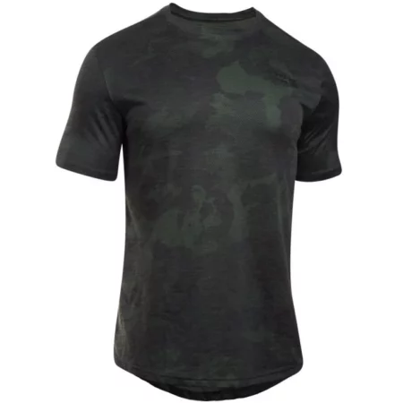 Under Armour Sportstyle Core Tee 1303705-357, Męskie, Zielone, t-shirty, bawełna, rozmiar: XS