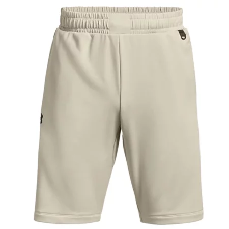 Under Armour Terry Short 1366266-279, Męskie, Beżowe, spodenki, poliester, rozmiar: M