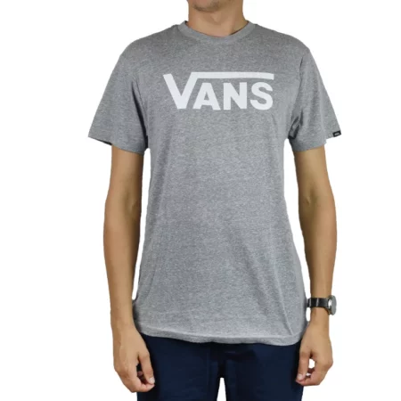 Vans Classic Heather Athletic Tee VN0000UMATH, Męskie, Szare, t-shirty, poliester, rozmiar: M