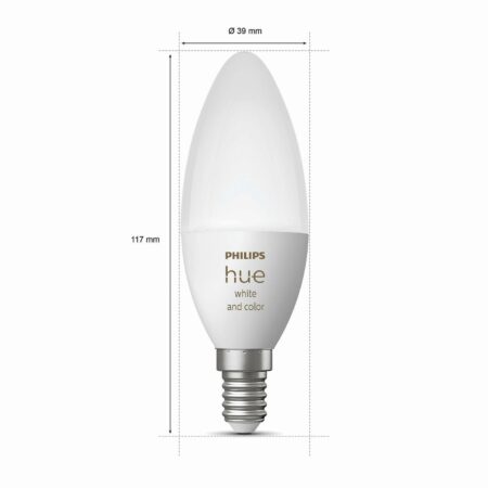 Philips Hue świeca White&Color Ambiance E14 5,3W