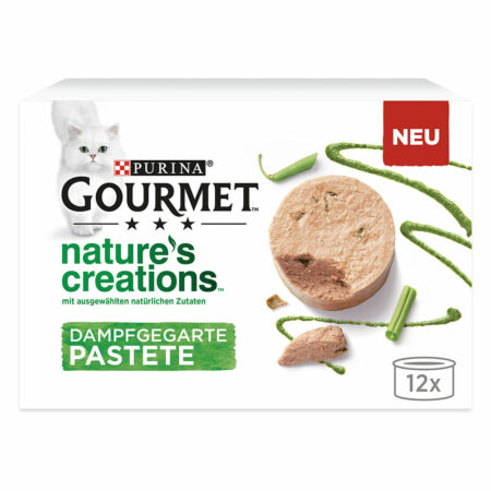 Megazestaw Gourmet Nature's Creation mus, 24 x 85 g - Kurczak z marchwią