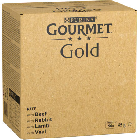 Zestaw Gourmet Gold 96 x 85 g - Delikatny mus