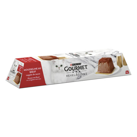 Gourmet Revelations w musie, 4 x 57 g - Wołowina