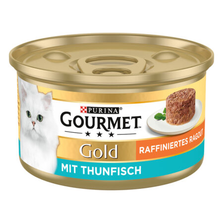 Gourmet Gold Ragout, 12 x 85 g - Tuńczyk