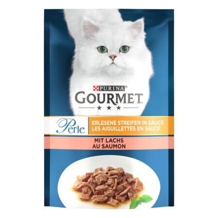 Gourmet Perle, 26 x 85 g - Łosoś