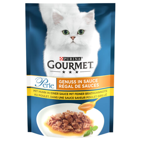 Gourmet Perle Genuss w sosie, 26 x 85 g - Kurczak