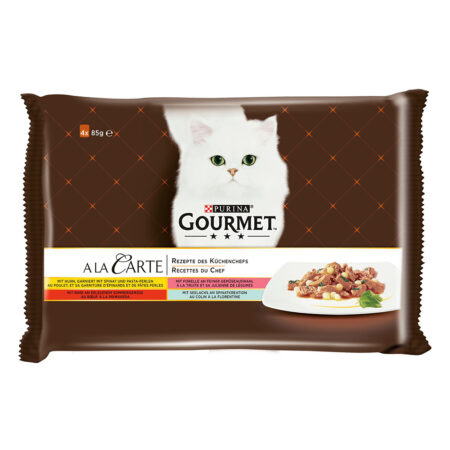 Zestaw Gourmet A La Carte, 4 x 85 g - Mieszane smaki I