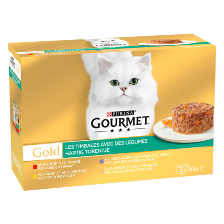 Gourmet Gold Ragout, 12 x 85 g - Zestaw warzywny