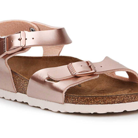 Sandały Birkenstock Rio Kids BF ELectric Metallic Copper 1012520