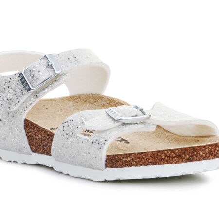 Sandały Birkenstock Rio Kids Cosmic Sparkle White 1022198