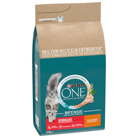 PURINA ONE Sterilcat, kurczak - 2 x 5,7 kg