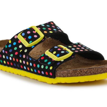 Birkenstock Arizona Rivet Logo Kids Digital Dots Black 1023399