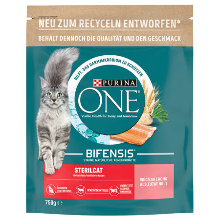 PURINA ONE Sterilcat z łososiem - 2 x 750 g