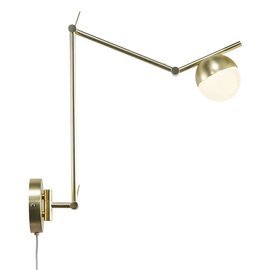 Nordlux :: Lampa ścienna / kinkiet Contina mosiężna szer. 73,5 cm