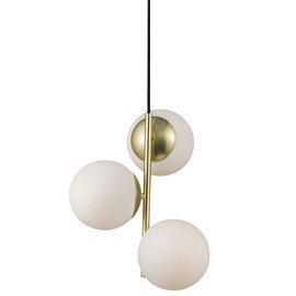 Nordlux :: Lampa wisząca Lilly mosiężna wys. 36,5 cm