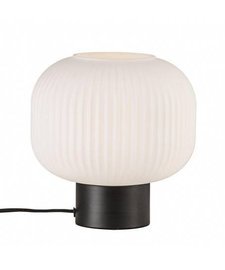 Nordlux :: Lampa stołowa Milford czarna śr. 20 cm