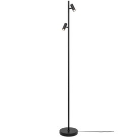 Nordlux :: Lampa podłogowa Omari czarna wys. 141 cm