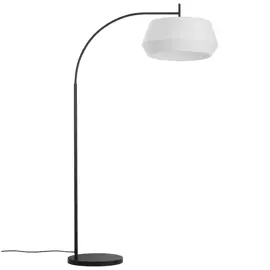 Nordlux :: Lampa podłogowa Dicte czarno-biała wys. 180 cm