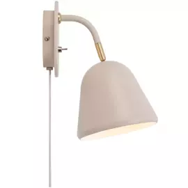 Nordlux :: Lampa ścienna / kinkiet Fleur kremowy gł. 21 cm