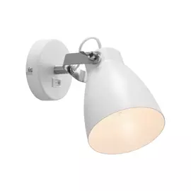 Nordlux :: Lampa ścienna / kinkiet Largo biały gł. 26 cm