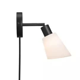 Nordlux :: Lampa ścienna / kinkiet Molli czarny wys. 22,5 cm