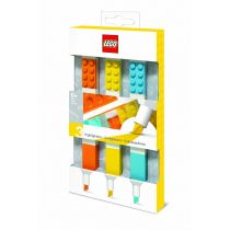 LEGO Zestaw zakreślaczy pomarańczowy, żółty, niebieski 3 szt.