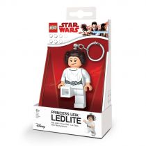 Akcesoria LEGO Brelok do kluczy z latarką Księżniczka Leia