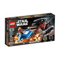 LEGO Star Wars A-Wing kontra TIE Silencer 75196