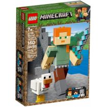 LEGO Minecraft BigFig Alex z kurczakiem 21149