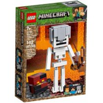 LEGO Minecraft BigFig Szkielet z kostką magmy 21150