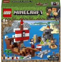 LEGO Minecraft Przygoda na statku pirackim 21152