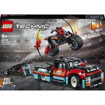 LEGO Technic Furgonetka i motocykl kaskaderski 42106