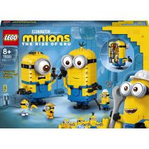 LEGO Minions Minionki z klocków i ich gniazdo 75551