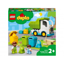 LEGO DUPLO Śmieciarka i recykling 10945