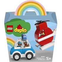 LEGO DUPLO Helikopter strażacki i radiowóz 10957