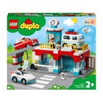 LEGO DUPLO Parking piętrowy i myjnia samochodowa 10948