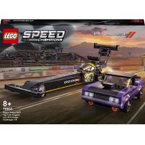 LEGO Speed Champions Mopar Dodge//SRT Top Fuel Dragster i 1970 Dodge Challenger T/A 76904