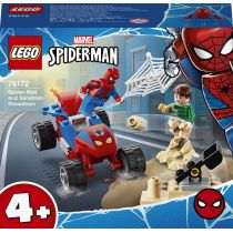 LEGO Marvel Spider-Man Pojedynek Spider - Mana z Sandmanem 76172