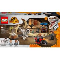 LEGO Jurassic World Atrociraptor: pościg na motocyklu 76945