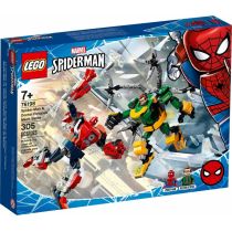 LEGO Super Heroes Bitwa mechów Spider-Mana i Doktora Octopusa 76198